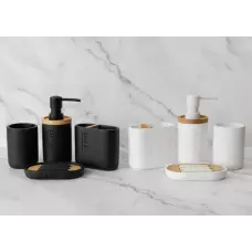 Дизайнерски комплект аксесоари за баня Дизайнерски комплект аксесоари за баня