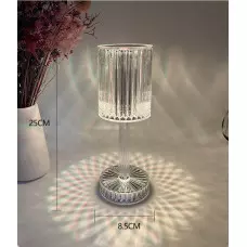 16 цвята LED кристална настолна лампа 16 цвята LED кристална настолна лампа