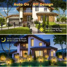 LED соларни лампа тип факла с пламъчен ефект LED соларни лампа тип факла с пламъчен ефект