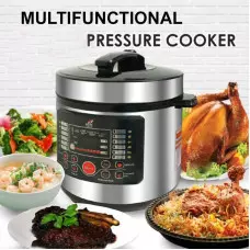 Мултикукър с готвене под налягане 6 литра и 16 програми, 1000W Мултикукър с готвене под налягане 6 литра и 16 програми, 1000W