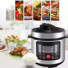 Мултикукър с готвене под налягане 6 литра и 16 програми, 1000W Мултикукър с готвене под налягане 6 литра и 16 програми, 1000W