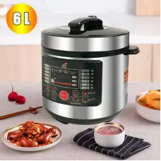 Мултикукър с готвене под налягане 6 литра и 16 програми, 1000W Мултикукър с готвене под налягане 6 литра и 16 програми, 1000W