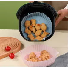 Силиконова подложка за фритюрник с диаметър 15 см. Силиконова подложка за фритюрник с диаметър 15 см.