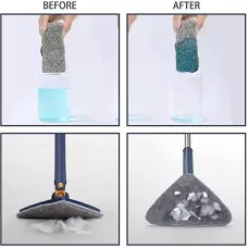 Микрофибърна подложка за триъгълен моп Микрофибърна подложка за триъгълен моп