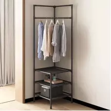 Стилна ъглова закачалка за дрехи Стилна ъглова закачалка за дрехи