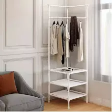 Стилна ъглова закачалка за дрехи Стилна ъглова закачалка за дрехи