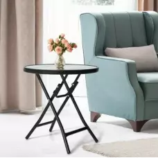 Сгъваема кръгла градинска маса Сгъваема кръгла градинска маса