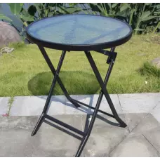 Сгъваема кръгла градинска маса Сгъваема кръгла градинска маса