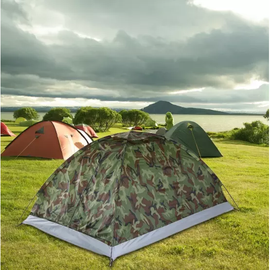 Непромокаема камуфлажна палатка за къмпинг