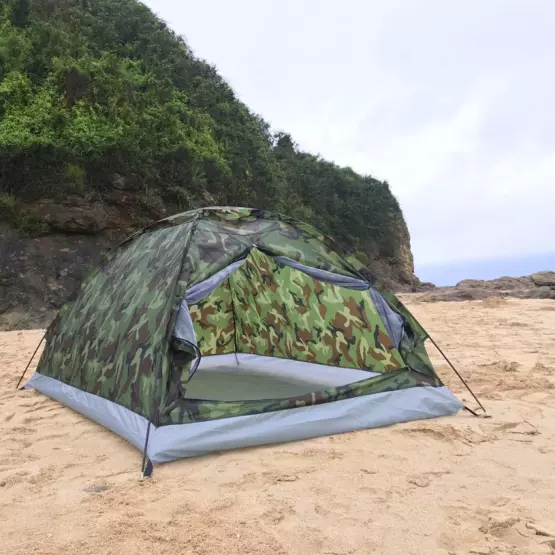 Непромокаема камуфлажна палатка за къмпинг