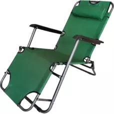 Сгъваем шезлонг с подвижна възглавница 178x60x90 см. Сгъваем шезлонг с подвижна възглавница 178x60x90 см.