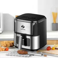 8 литра XXXL Неръждаемa Стомана Еър Фраер , 2400 W 8 литра XXXL Неръждаемa Стомана Еър Фраер , 2400 W