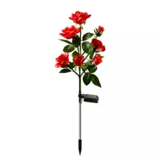 Градинска соларна лампа - роза Градинска соларна лампа - роза