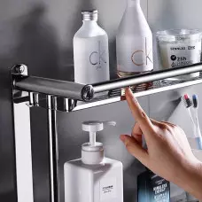 Органайзер за баня с 3 рафта Органайзер за баня с 3 рафта