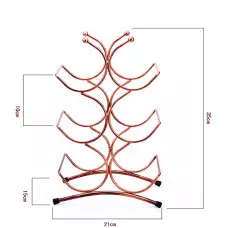 Стойка за 6 бутилки вино Стойка за 6 бутилки вино