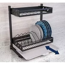 Мултифункционален органайзер за кухня на 2 нива