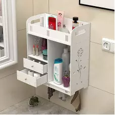 Органайзер за съхранение на тоалетни принадлежности за баня Органайзер за съхранение на тоалетни принадлежности за баня