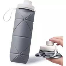 Силиконова сгъваема бутилка Силиконова сгъваема бутилка