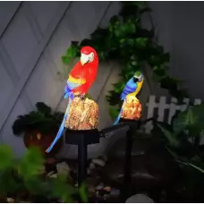 Градинска лампа във формата на папагал Градинска лампа във формата на папагал