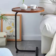 Масичка с масивна стойка и ПДЧ плот