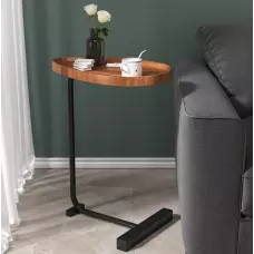 Масичка с масивна стойка и ПДЧ плот