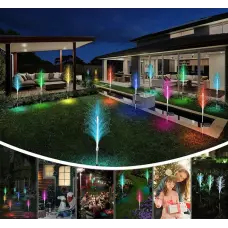 Градинска соларна лампа - перо