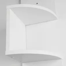 Ъглова етажерка за съхранение с 5 рафта Ъглова етажерка за съхранение с 5 рафта