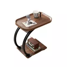 Странична масичка от масивно дърво в минималистичен стил Странична масичка от масивно дърво в минималистичен стил