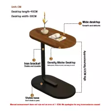 Овална C-образна масичка за кафе Овална C-образна масичка за кафе