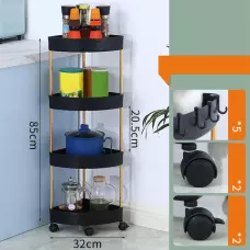 Многофункционален органайзер за кухня на 4-ри нива Многофункционален органайзер за кухня на 4-ри нива