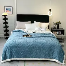 Супер топло одеяло с плюшено кадифе Супер топло одеяло с плюшено кадифе