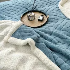 Супер топло одеяло с плюшено кадифе Супер топло одеяло с плюшено кадифе