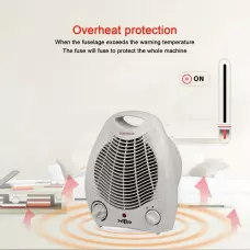 Електрическа вентилаторна печка с 2 степени, 2000W Електрическа вентилаторна печка с 2 степени, 2000W