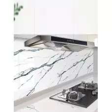 Самозалепващо фолио – бял мрамор с черни линии Самозалепващо фолио – бял мрамор с черни линии