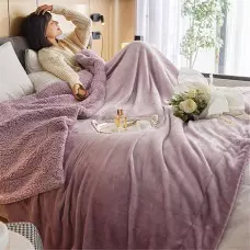 Двулицево одеяло от шерпа Двулицево одеяло от шерпа