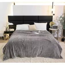 200 х 230 Поларено одеяло - Сиво 200 х 230 Поларено одеяло - Сиво