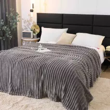 200 х 230 Поларено одеяло - Сиво 200 х 230 Поларено одеяло - Сиво
