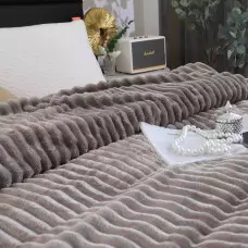 200 х 230 Поларено одеяло - Сиво 200 х 230 Поларено одеяло - Сиво