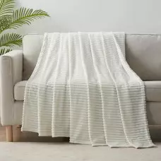 200 х 230 Поларено одеяло - Бяло 200 х 230 Поларено одеяло - Бяло