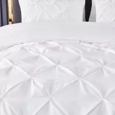 Луксозен спален комплект от 6 части – Бял Луксозен спален комплект от 6 части – Бял