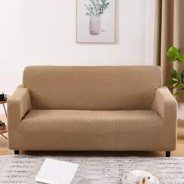 Стилен калъф за диван - Капучино