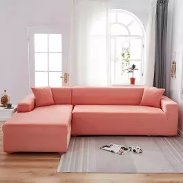 Калъф за ъглов диван - Корал
