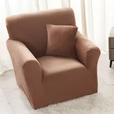 Кадифен калъф за фотьойл - Карамел Кадифен калъф за фотьойл - Карамел