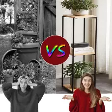 Стойка за растения на 3 нива Стойка за растения на 3 нива