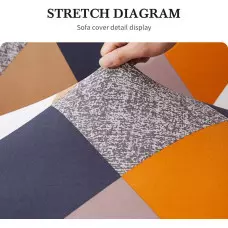 Еластичен калъф за ъглов диван - Многоцветен Еластичен калъф за ъглов диван - Многоцветен