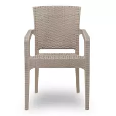 Стилен градински стол - Бежов Стилен градински стол - Бежов