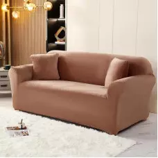 Кадифен калъф за диван - Карамел Кадифен калъф за диван - Карамел