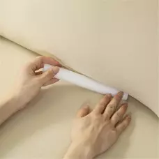 Кадифен калъф за диван - Кремав Кадифен калъф за диван - Кремав