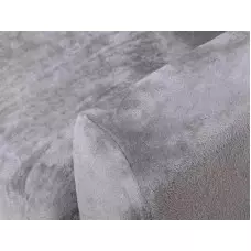 Кадифен калъф за ъглов диван - Сив Кадифен калъф за ъглов диван - Сив