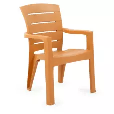 Градински стол с подлакътници - Карамел Градински стол с подлакътници - Карамел